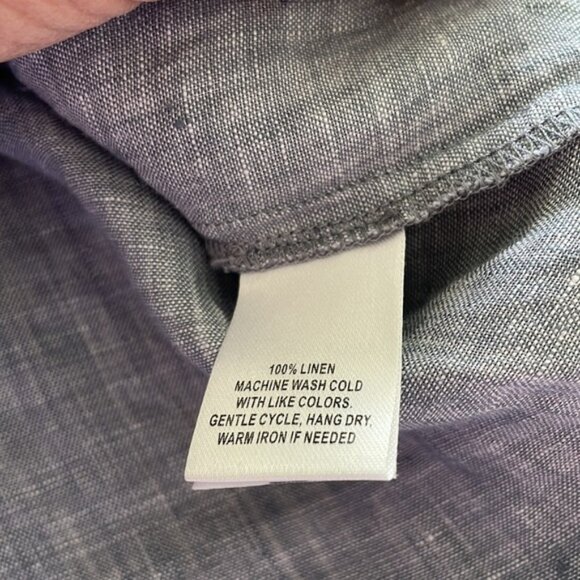 UntuckIt Linen Blouse - Picture 6 of 6